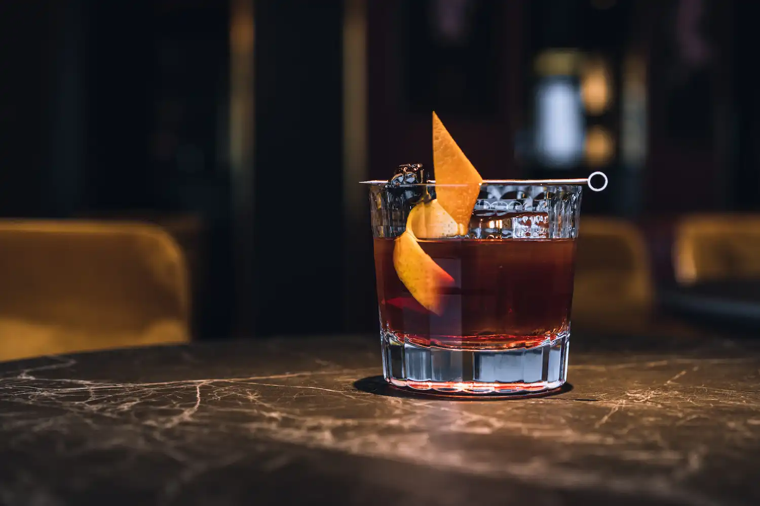 old fashioned cocktail